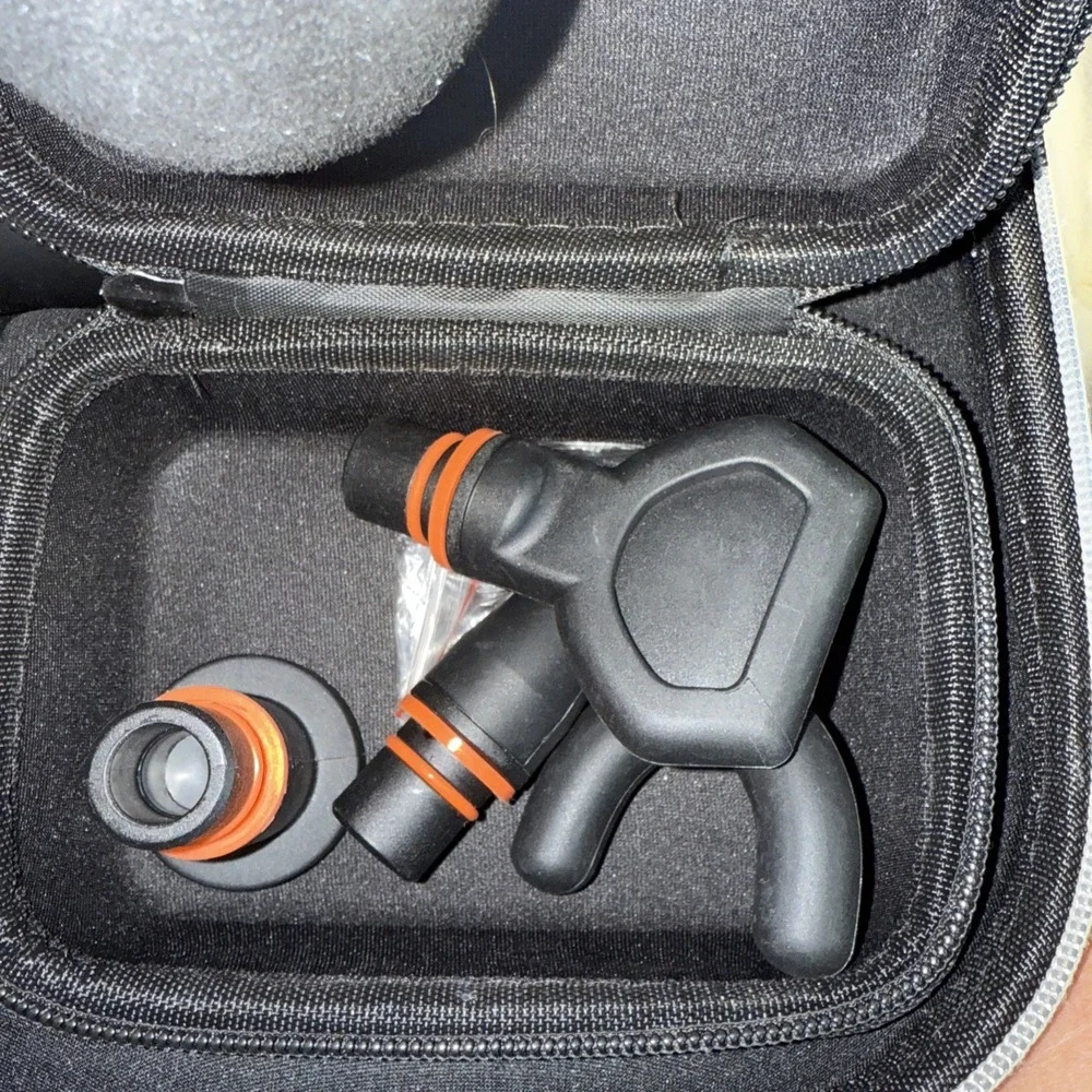 Sharper Image Powerboost Deep‎ Tissue Massager with power cord, and attachments